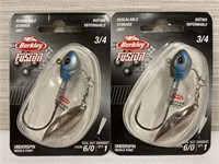 2 New Berkley Fusion 19 Fishing Swim Baits