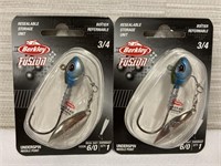 2 New Berkley Fusion 19 Fishing Swim Baits