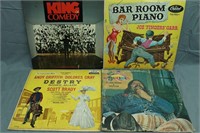 Lot of 4 Assorted Vintage Records