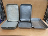 5 S/S STEAM TRAY BINS - SIZES LISTED BELOW