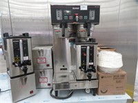 BUNN COMMERCIAL S/S DUAL COFFEE BREW SYSTEM