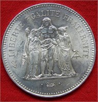 1974 France Silver 50 Francs