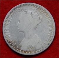 1882 Great Britain Silver Florin