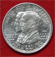 1921 Alabama Silver Commem Half Dollar 2x2