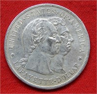 1900 Lafayette Silver Dollar "Scratches"