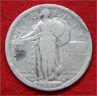 1917 Standing Liberty Silver Quarter Type I