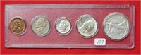 1941 Year Set -- 5 Coins Total