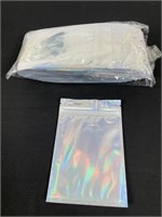 100pc Foil Bags -resealable