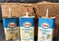 Esso Handy Oil Cans - 4 oz