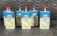 New Old Stock Esso Handy Oil Can - 4oz