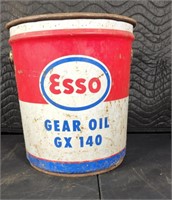 Esso 5 Gallon Gear Oil Bucket
