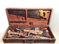 Carpenter's Tool Box & Tools