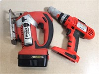 Firestorm Jig Saw & Drill