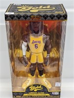 NBA Gold Funko 12" Lebron Lakers Figure