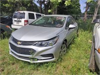 2018 CHEVROLET CRUZE Title Upon Request