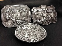 Hesston NFR Belt Buckles