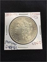 1890CC Morgan Dollar