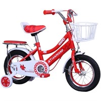 HYPER RIDE 12 INCH WIND CHIMES KIDS BICYCLE Red