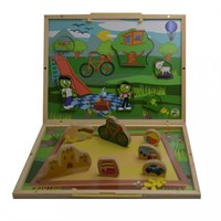 PBS Take Along Puzzle Playset Explore the playgrod