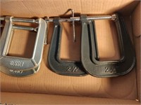 4 clamps