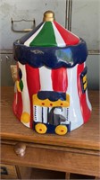 Carnival cookie jar