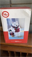Bear and penguin cookie jar
