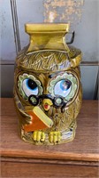 Japanese owl cookie jar