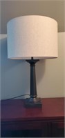 3 Matching Metal Base Table Lamps
