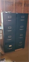 2 Hon 4 Drawer File Cabinets