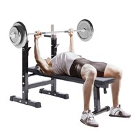 Soozier Adjustable Weight Bench Folding Lifting