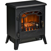 Freestanding Electric Fireplace Stove Heater