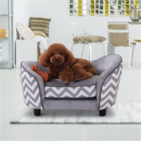 PawHut Pet Soft Warm Sofa Elevated Dog Puppy