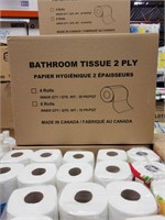 New 1 Bathroom Tissue Case (80 Paper Rolls) - 2PLY