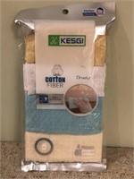 Kesgi Cotton Cloth  - 6 Packs of 4 = 24