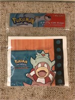 Pokemon Party Gift Bags - 1 Pack = 8 Bags