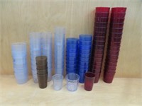 LARGE QUANTITY CAMBRO CUPS - VARIOUS SIZES & STYLE