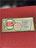 EIS the brake parts advertising sign  17 1/2”