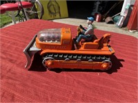 Handy Hank battery operated bulldozer plastic