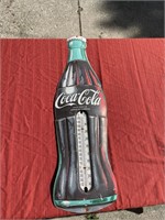 Coca Cola 29” tall and 8 1/2 wide no thermometer