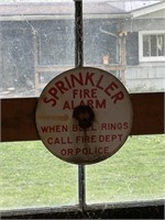 Vintage sprinkler fire alarm