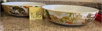 899 - William Sonoma Porcelain Polychrome Bowl