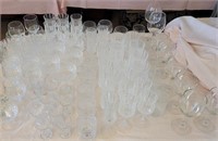 899 - LARGE, MIXED LOT OF GLASSWARE (T220)