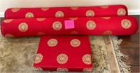 899 - Chinese Red Silk Pillows