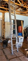 aluminum extension ladder 20'