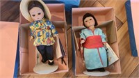 Lot 2 Madame Alexander China & Japan Dolls w/boxes