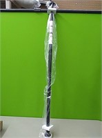New briofox spring shower rod...measures 43" as