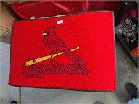 New 18" x 27 Cardinals Floor Mat