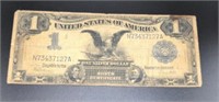 1899 $1 Black Eagle Note