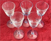 Set of 5 Aperitif Glasses