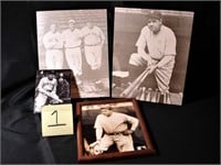Four Photos of Famous Baseball Players